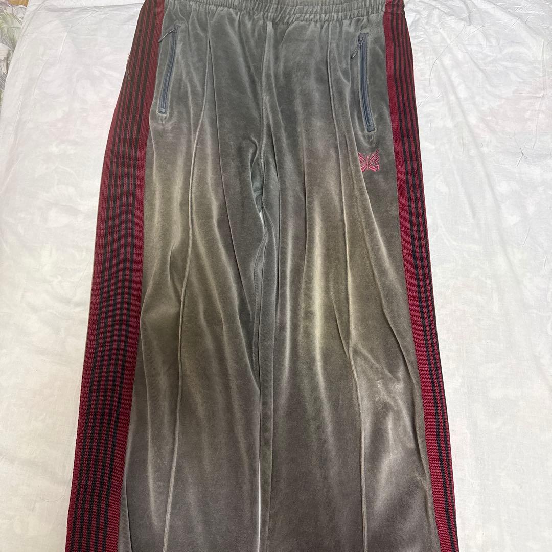 Needles正規品 ベロアトラックパンツ L