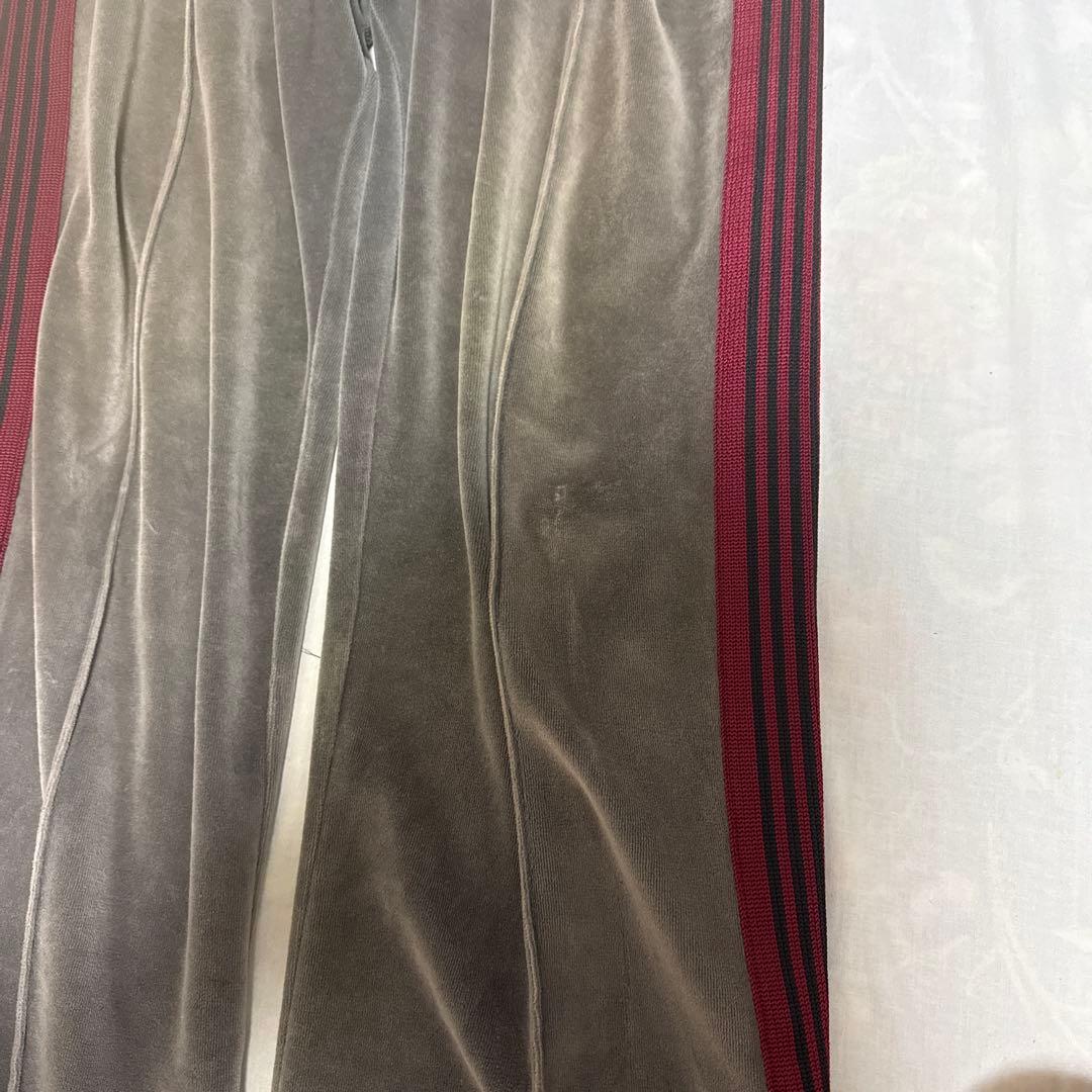 Needles正規品 ベロアトラックパンツ L