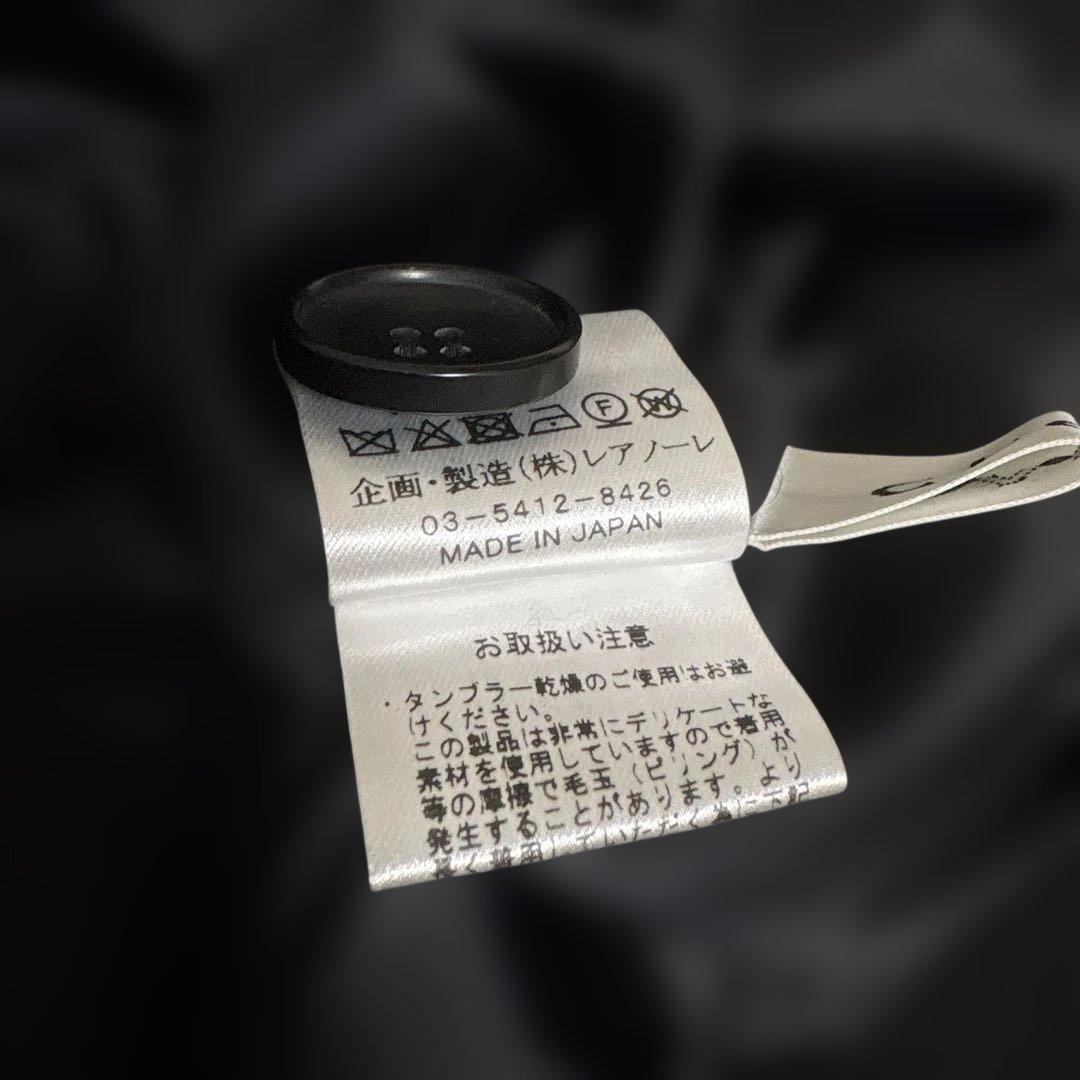 【2/1まで限定値下げ】CLOVE フード付きコート ブラック ヤマダヤ