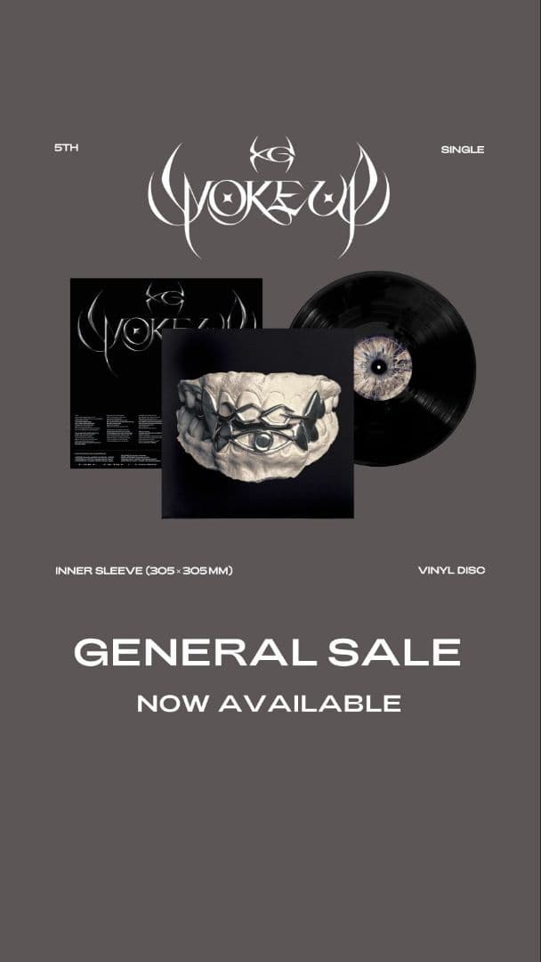 XG WOKE UP レコード アナログ　数量限定