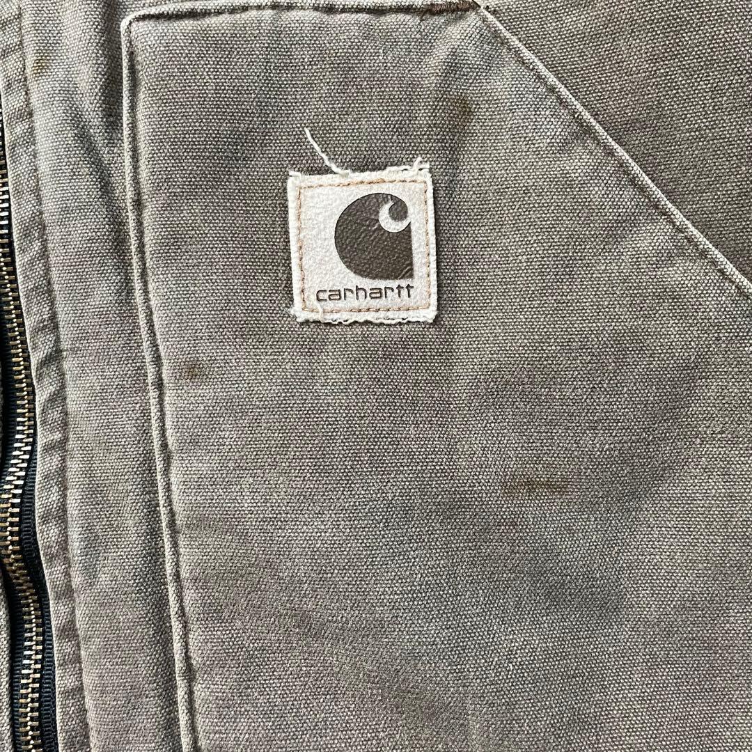 USA製 Carhartt カーハート L ダック ベスト CHT 腰ゴム