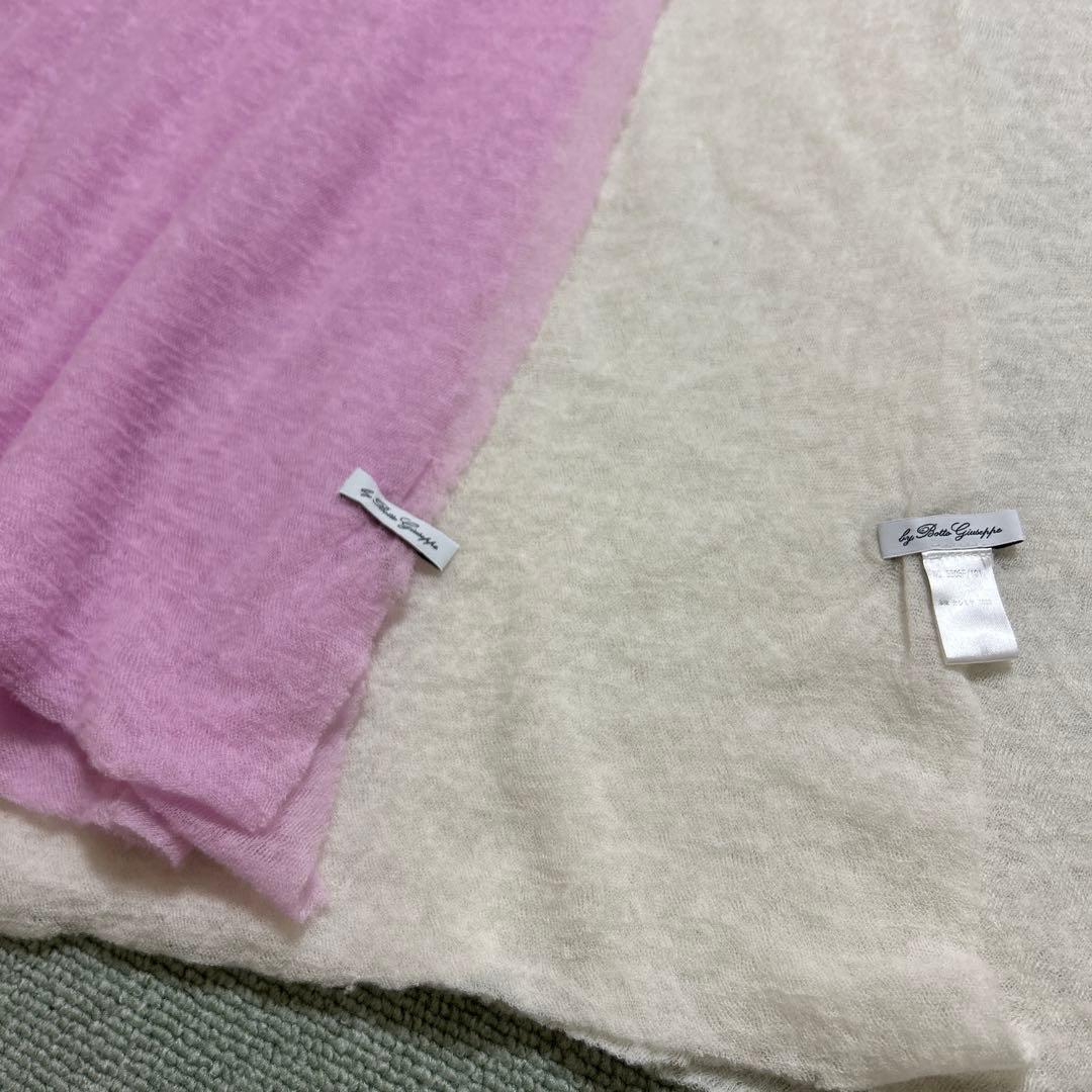 【お値下げ】イタリア・Botto Giuseppe カシミヤ 大判ストール