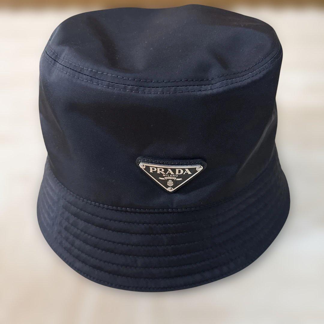 【未使用】PRADA プラダ ナイロン バケットハット