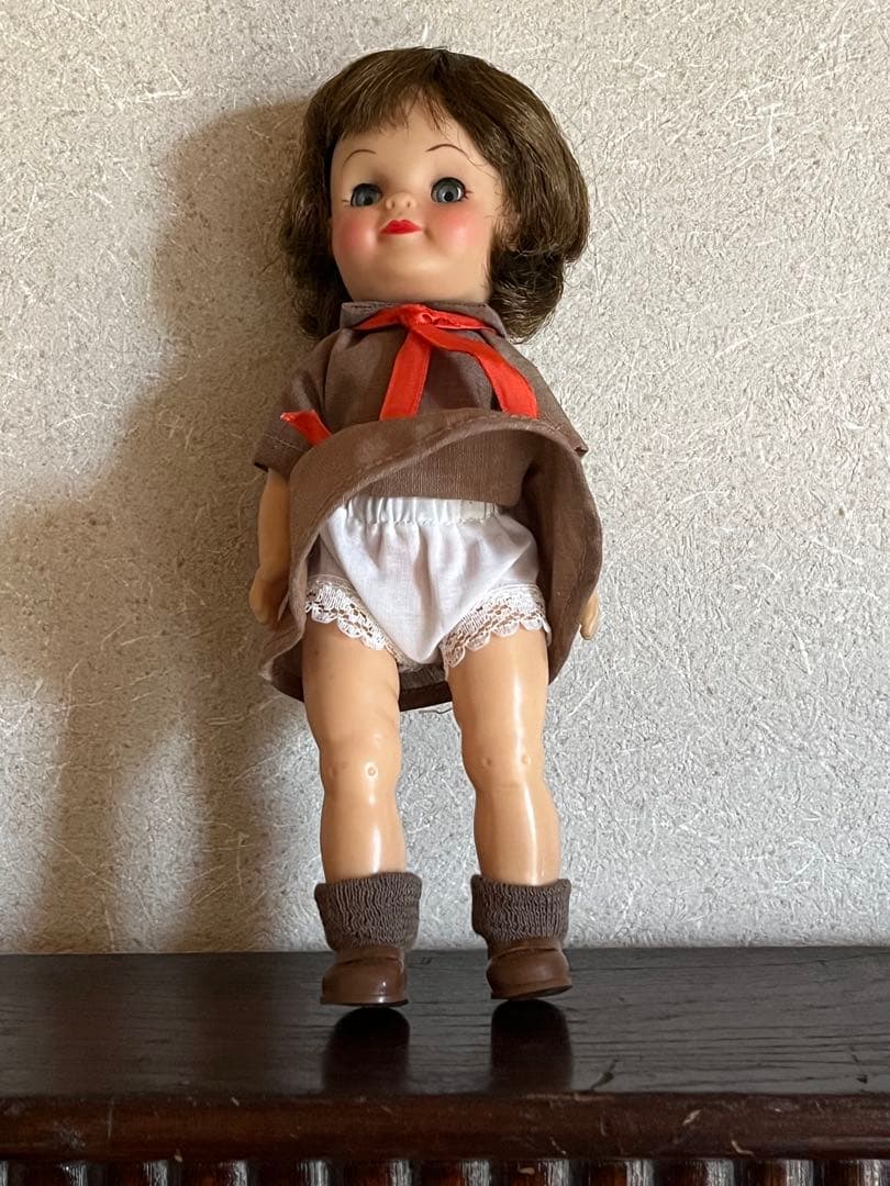 ビンテージ エファンビー ガール スカウト ドール ブラウン effanbee