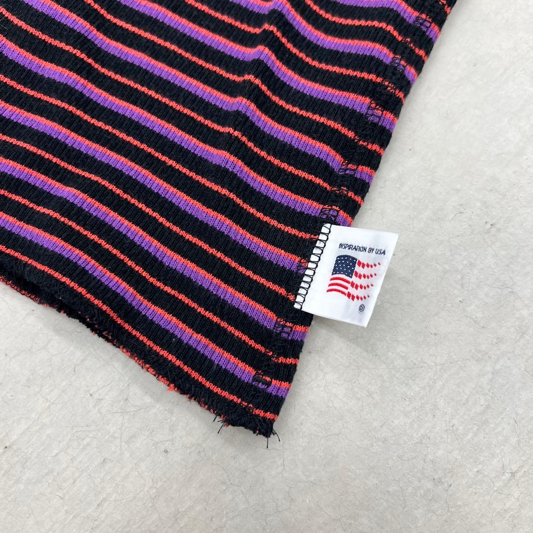 DAIRIKU ダイリク 22SS 刺繍ボーダーロンT