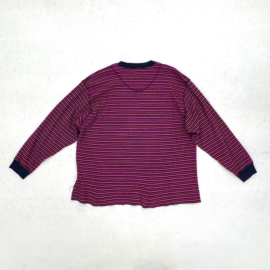 DAIRIKU ダイリク 22SS 刺繍ボーダーロンT