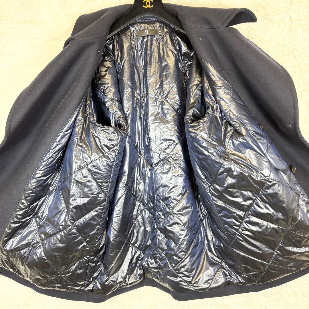 【極美品】UNIQLO +J ウールブレンド オーバーサイズ ピーコート XXL