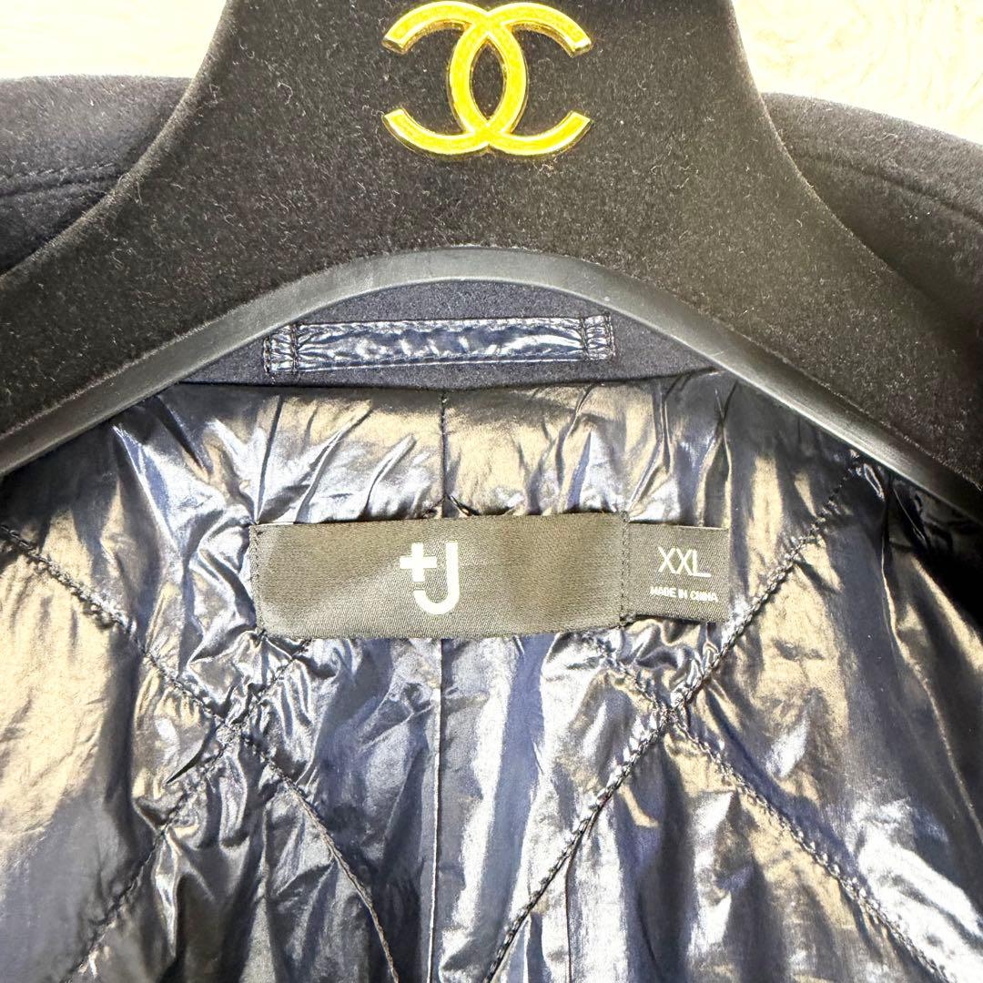 【極美品】UNIQLO +J ウールブレンド オーバーサイズ ピーコート XXL