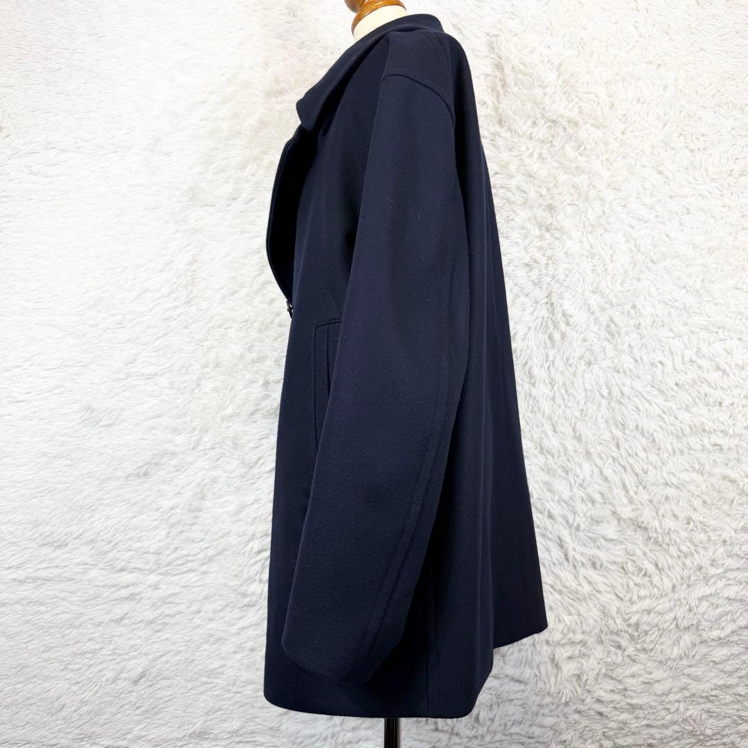 【極美品】UNIQLO +J ウールブレンド オーバーサイズ ピーコート XXL