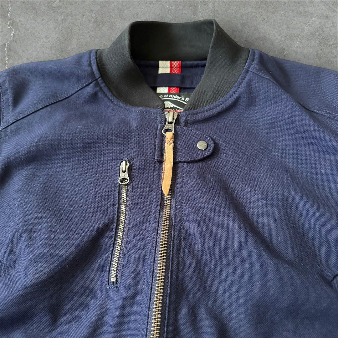 KUSHITANIクシタニKL-2248 フライトジャケット ネイビー　サイズM