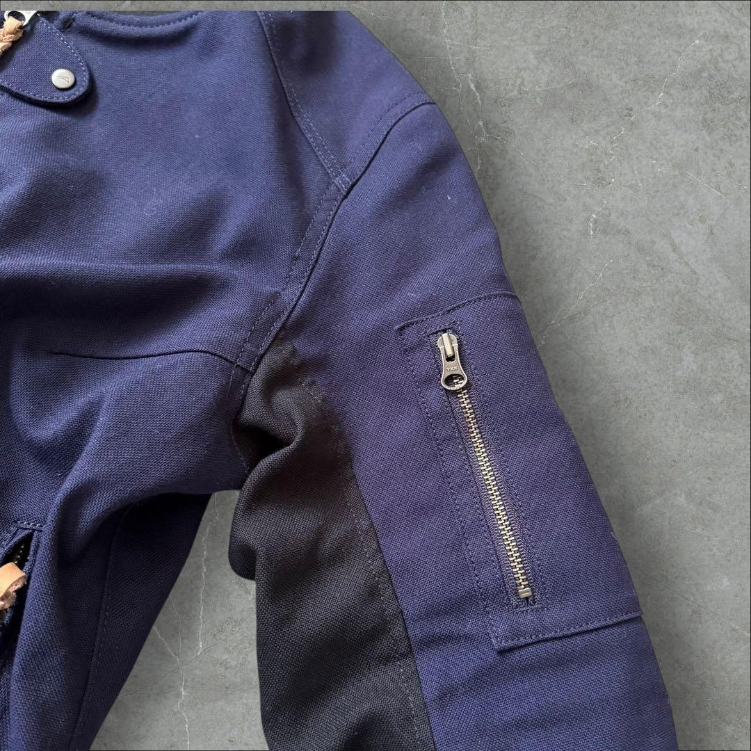 KUSHITANIクシタニKL-2248 フライトジャケット ネイビー　サイズM