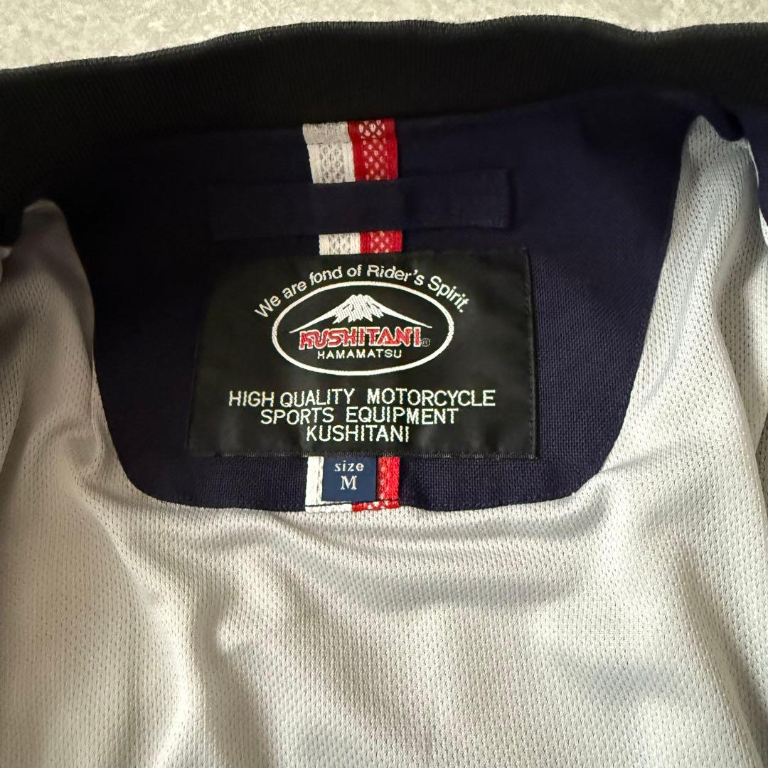 KUSHITANIクシタニKL-2248 フライトジャケット ネイビー　サイズM