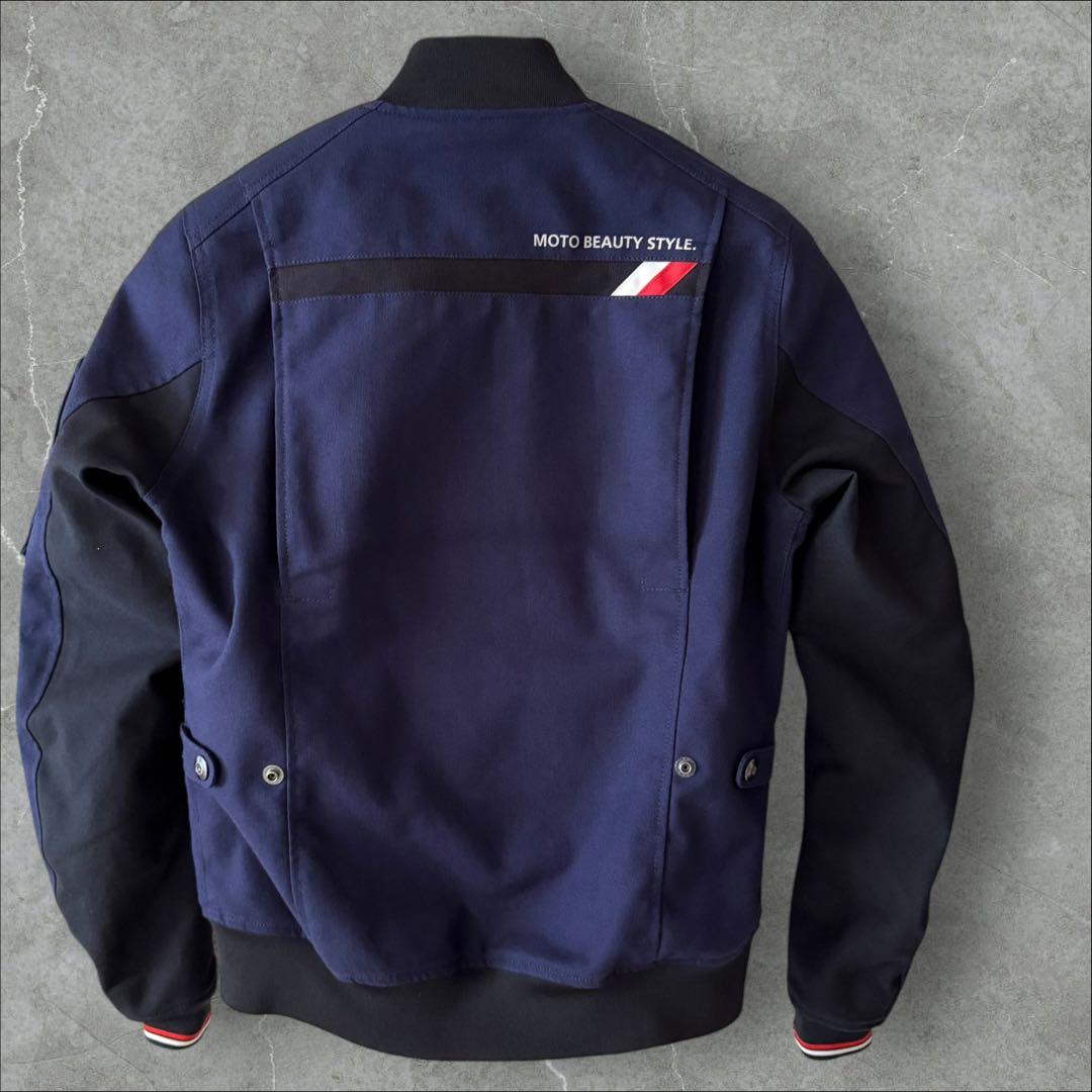 KUSHITANIクシタニKL-2248 フライトジャケット ネイビー　サイズM