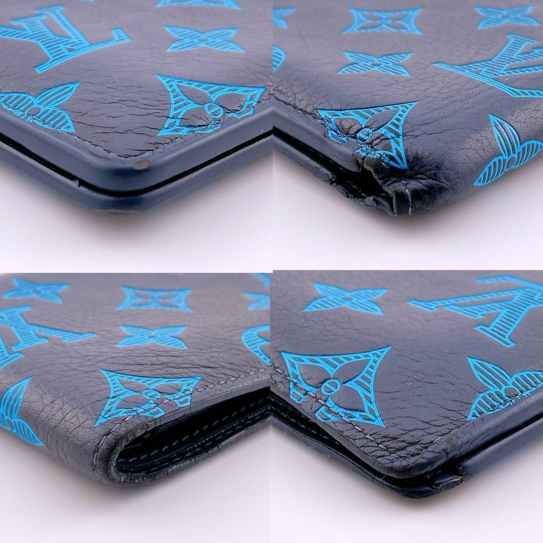 ★ルイヴィトン★ M82323 二つ折り財布 札入れ シャドウ ミュルティブル