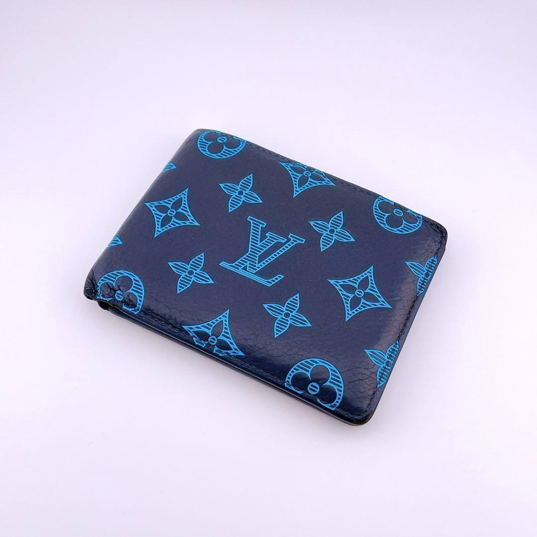 ★ルイヴィトン★ M82323 二つ折り財布 札入れ シャドウ ミュルティブル