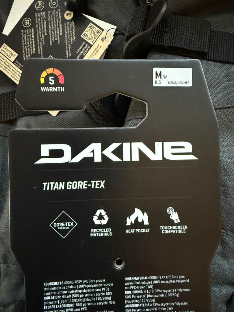 新品　DAKINE GORE-TEX ゴアテックス グローブ CAR M