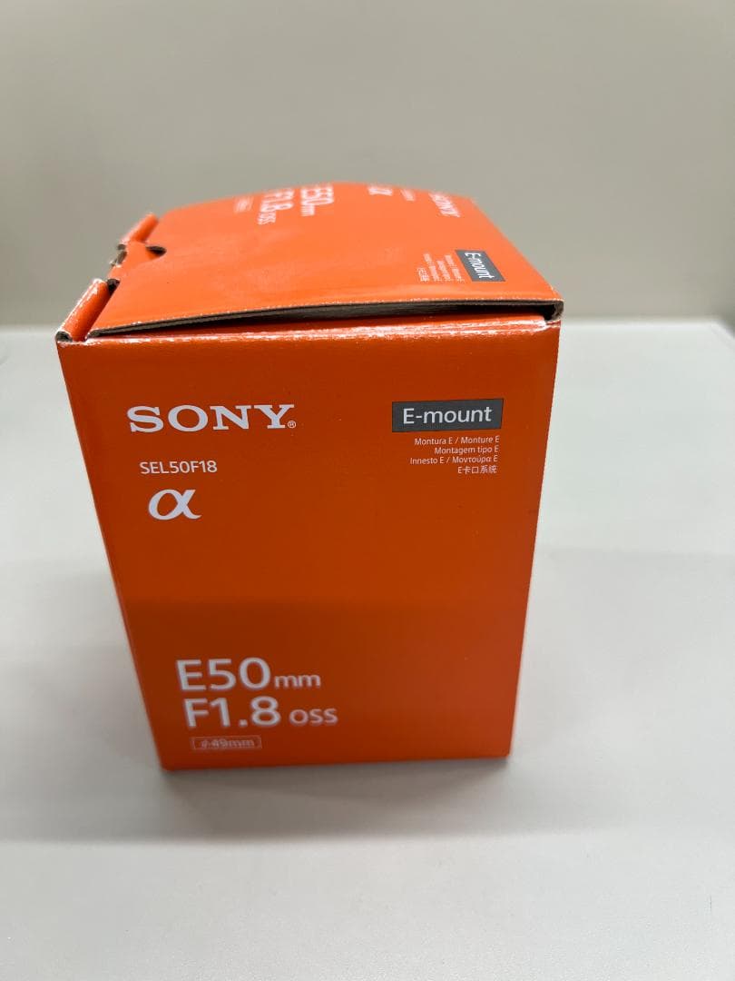 Sony 交換レンズ E 50mm F1.8 OSS
