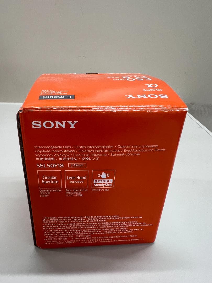 Sony 交換レンズ E 50mm F1.8 OSS