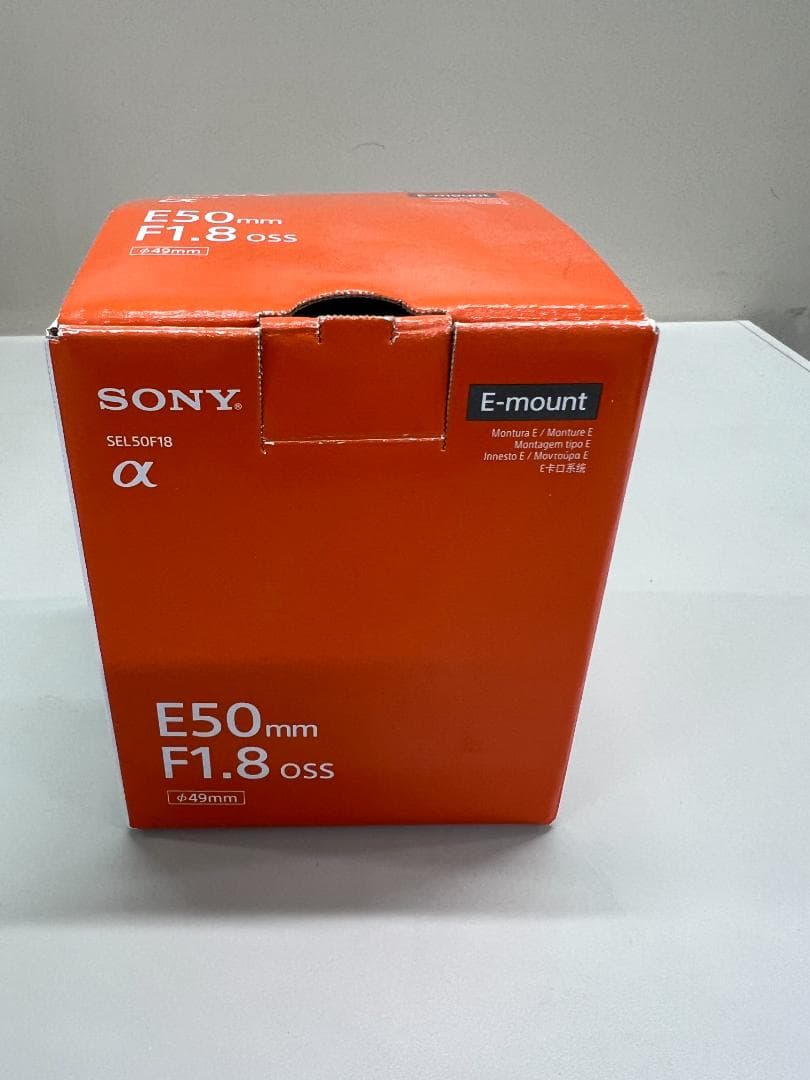 Sony 交換レンズ E 50mm F1.8 OSS