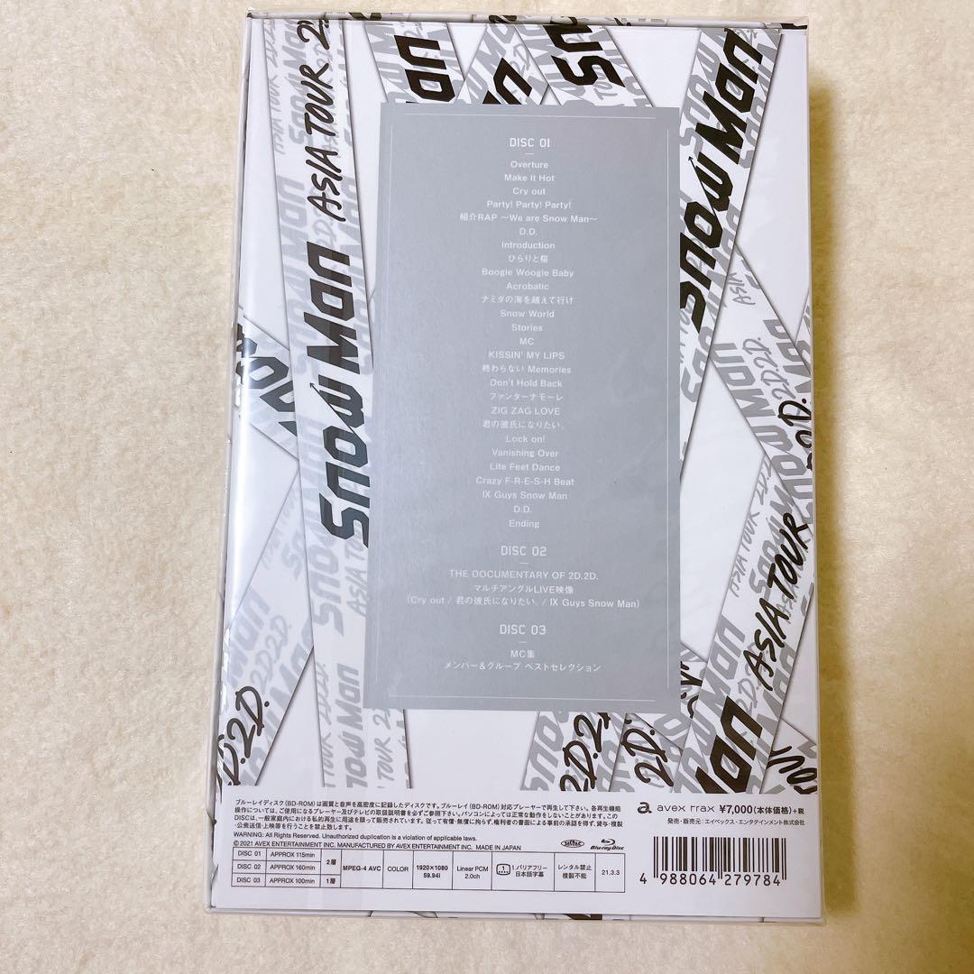 新品未使用❣️  Man ASIA TOUR 2D.2D.＜初回盤＞