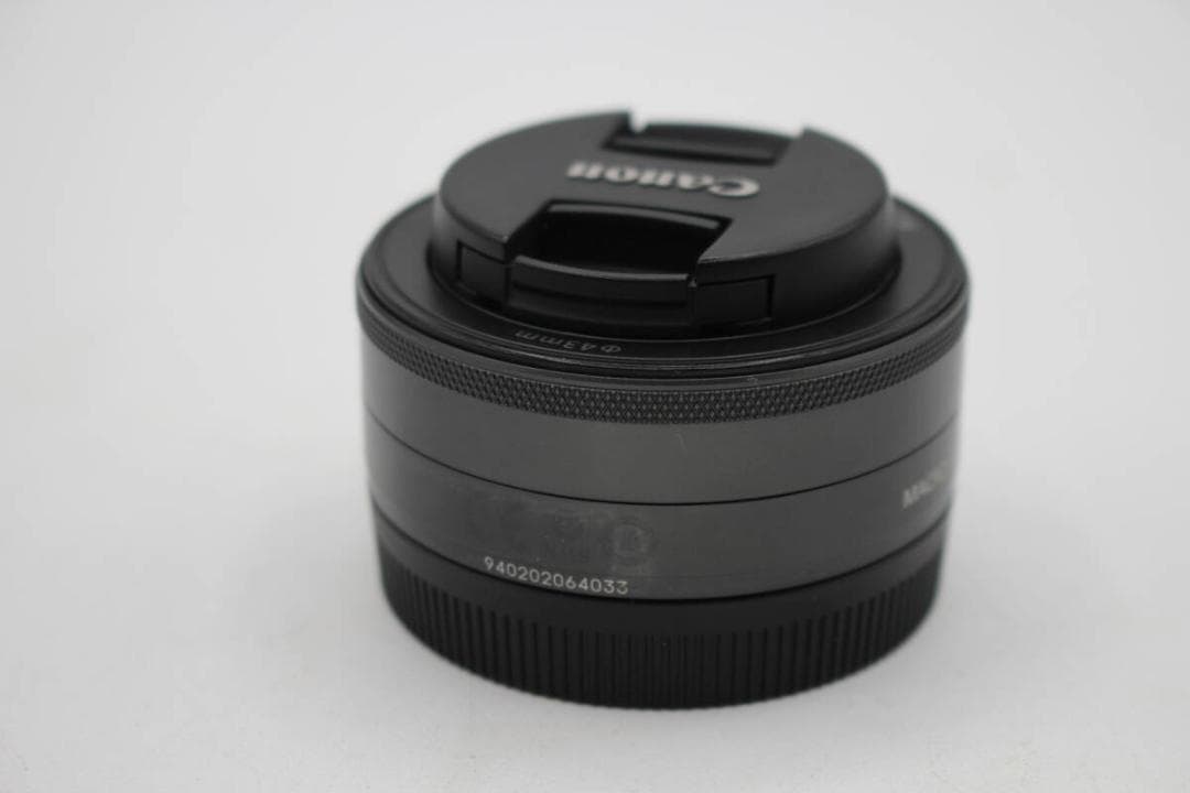 Canon キヤノン EF-M 22mm F2 STM グラファイト◆4033