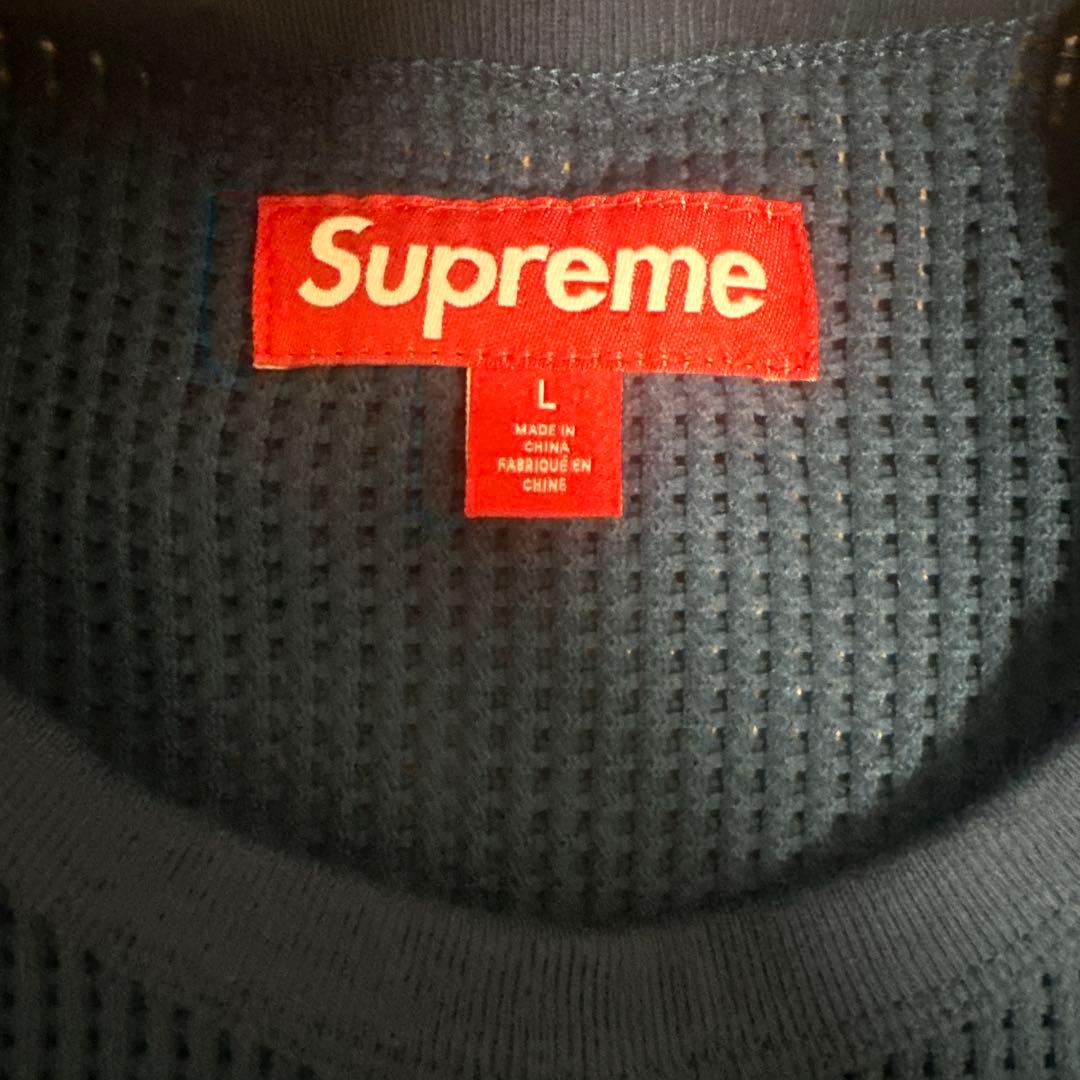 ポーカーズあつむ着用Supreme Mesh L/S Football Top