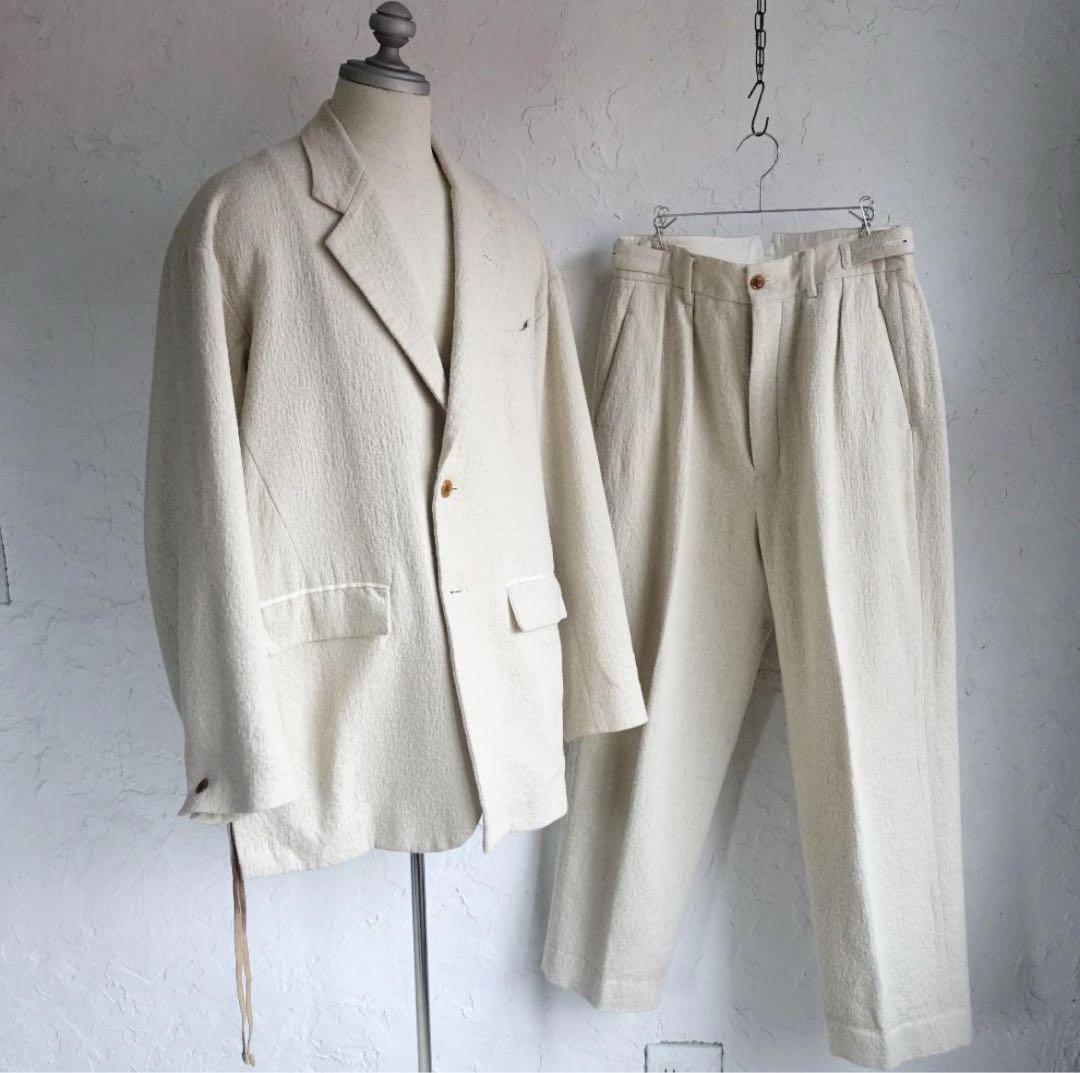 ANEI 22AW LEO JKT W/C コットンウールセットアップ