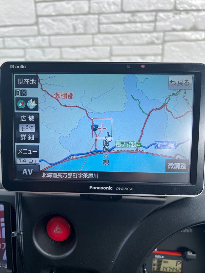 Panasonic Gorilla CN-G1200VD バックカメラおまけ