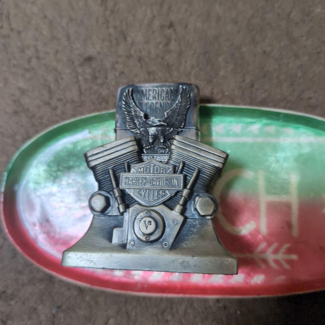 68様Harley-Davidson 限定版 エンジン型オブジェジッポシリアル