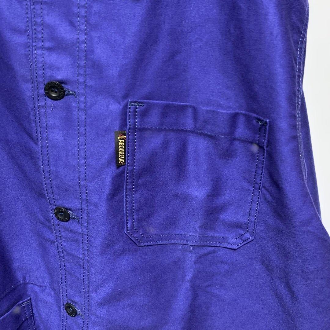 LE LABOUREUR ラブルール　ブルーモールスキン　フレンチ　ヴィンテージ