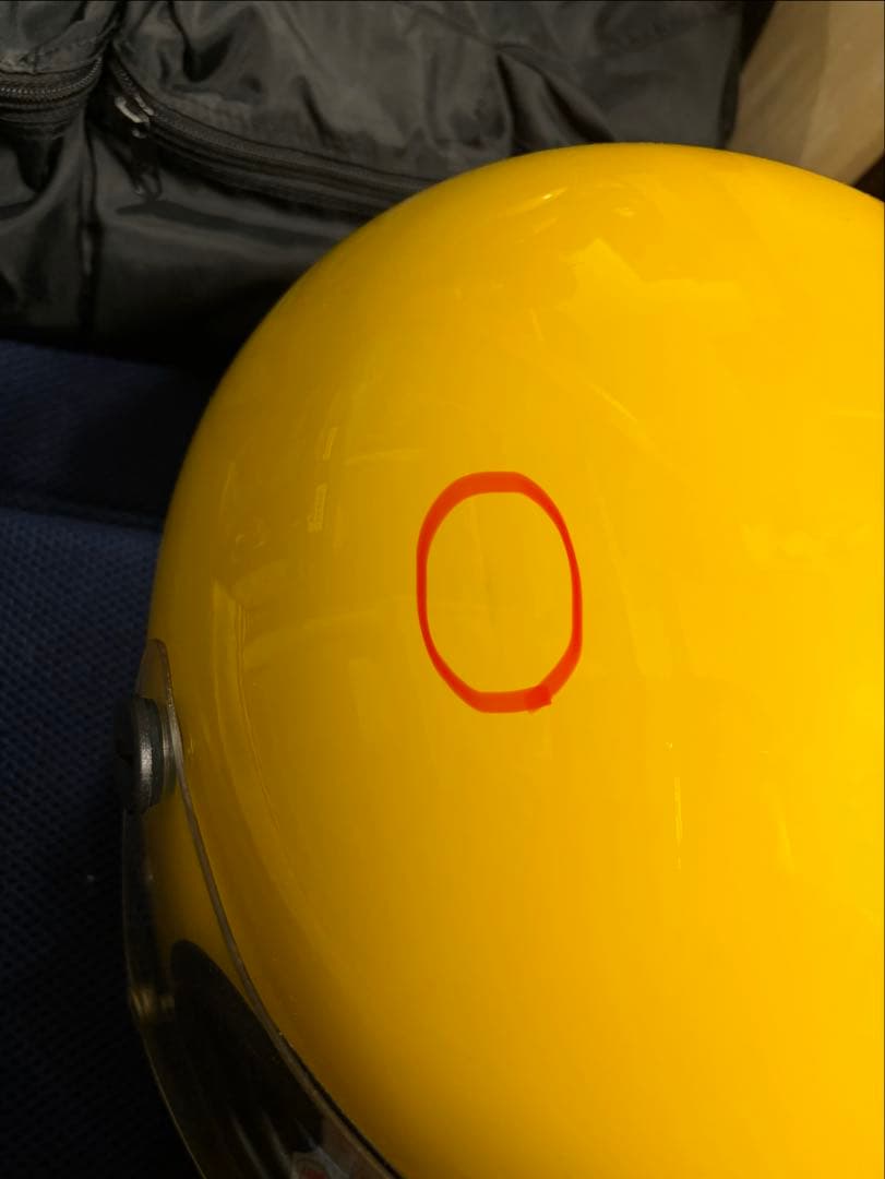 BELL ヘルメット　STARⅡ復刻モデル、イエローXL、新品ピボットキット付き