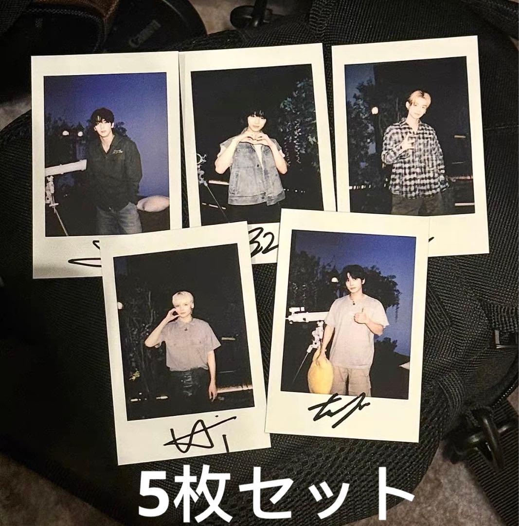 TXT 中国 一直娯 yizhiyu yzy 当選者限定 チェキ 5枚セット