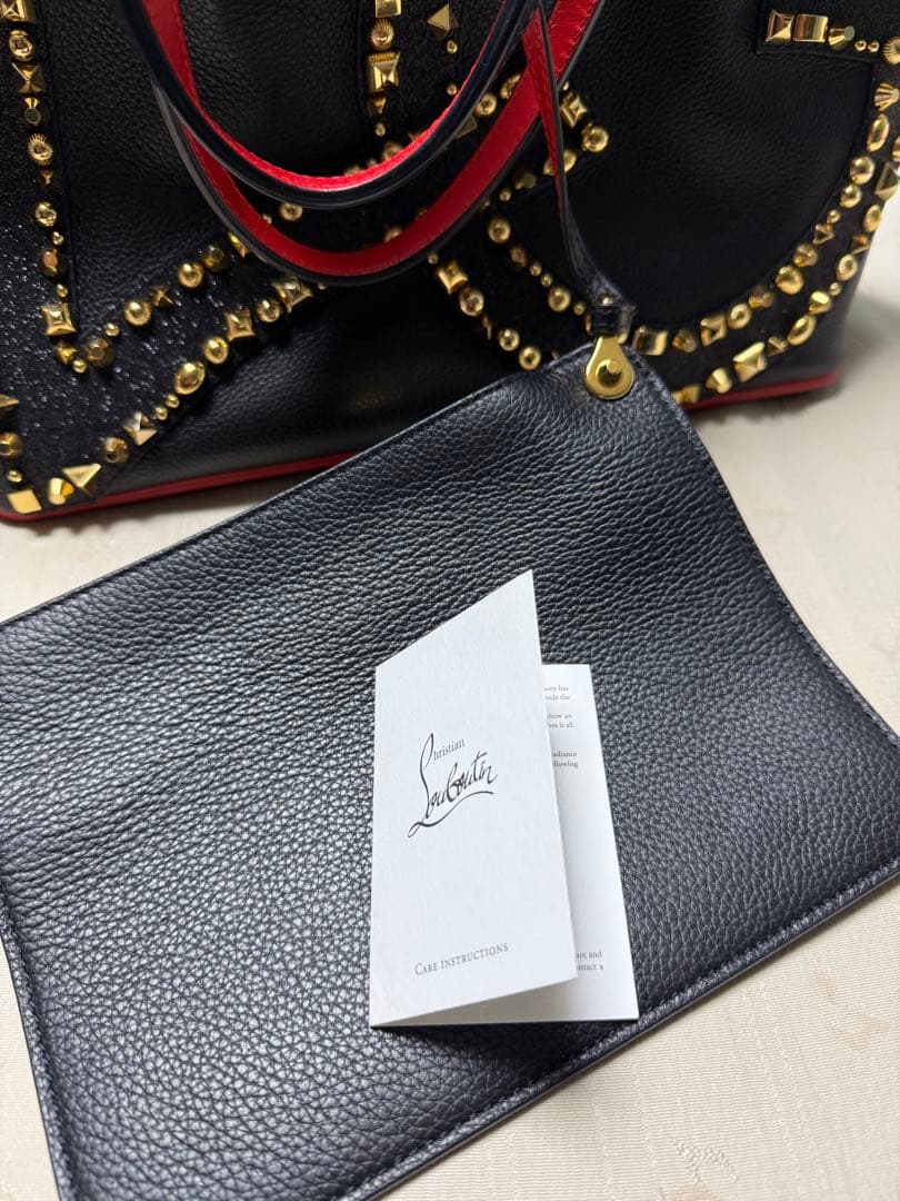 Christian Louboutin スタッズトートバッグ