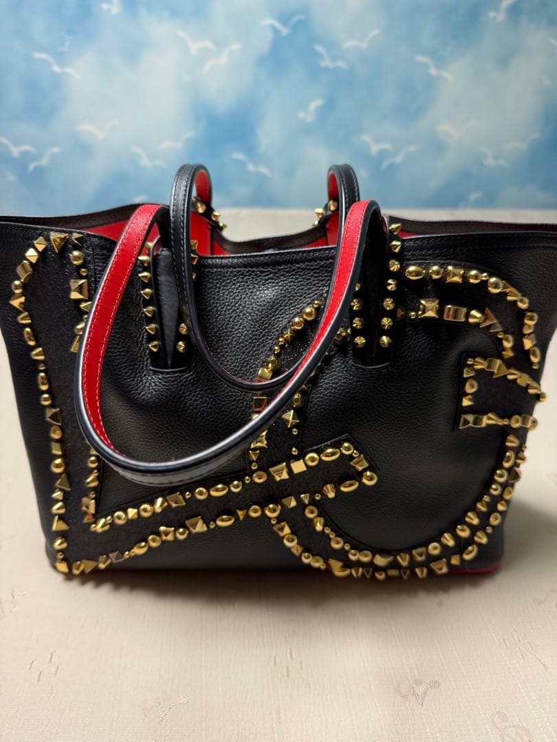 Christian Louboutin スタッズトートバッグ