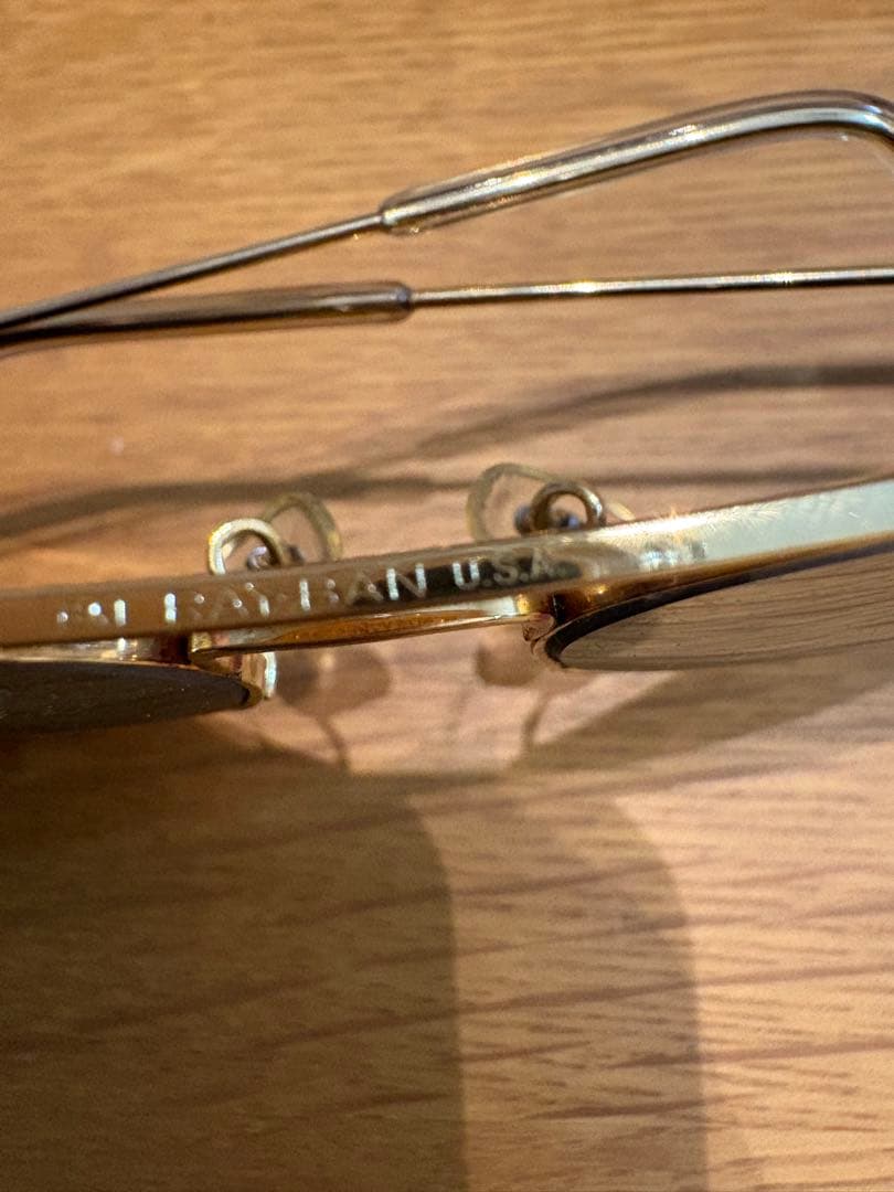 廃盤　B&L Ray-Ban Aviator サングラス ミラーレンズ 62mm
