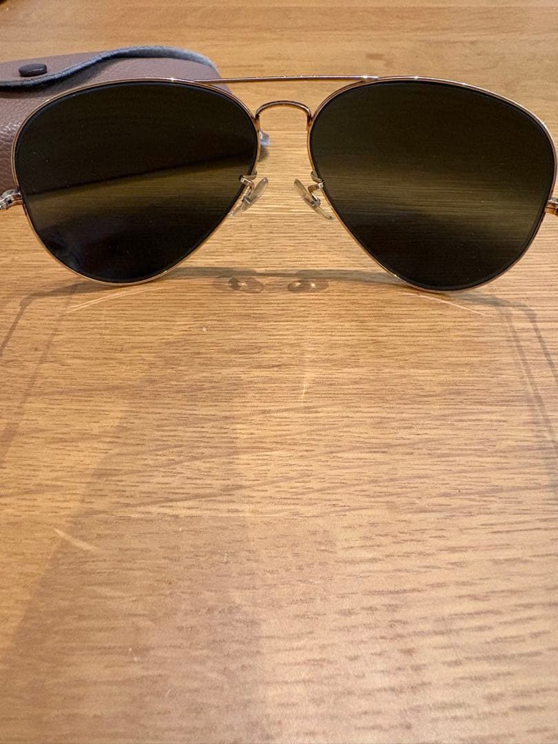 廃盤　B&L Ray-Ban Aviator サングラス ミラーレンズ 62mm