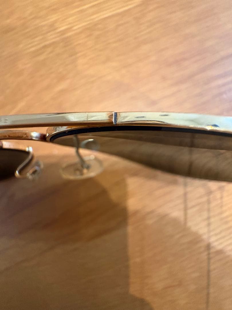 廃盤　B&L Ray-Ban Aviator サングラス ミラーレンズ 62mm