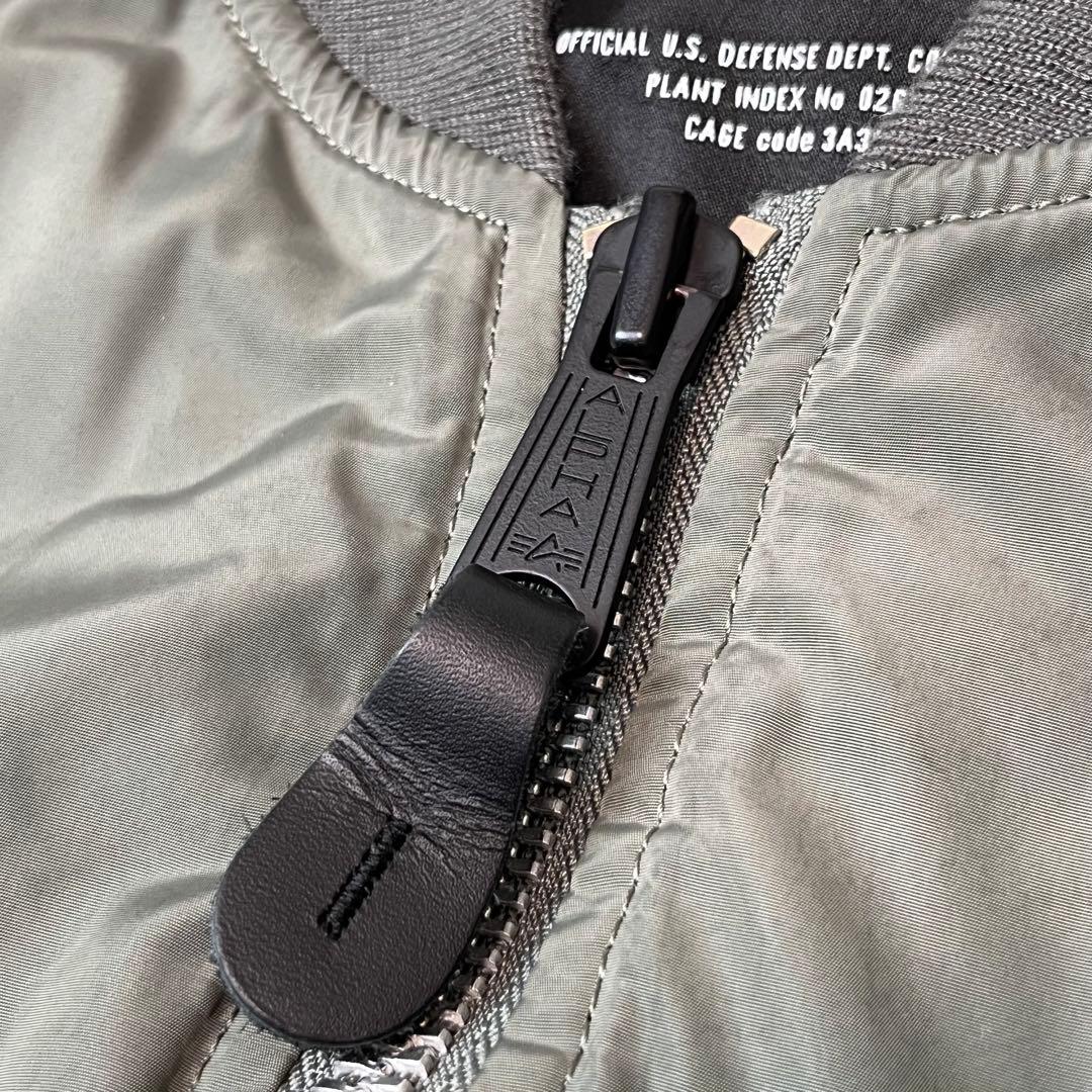 ALPHA INDUSTRIES MA-1 フライトジャケット カーキ XL