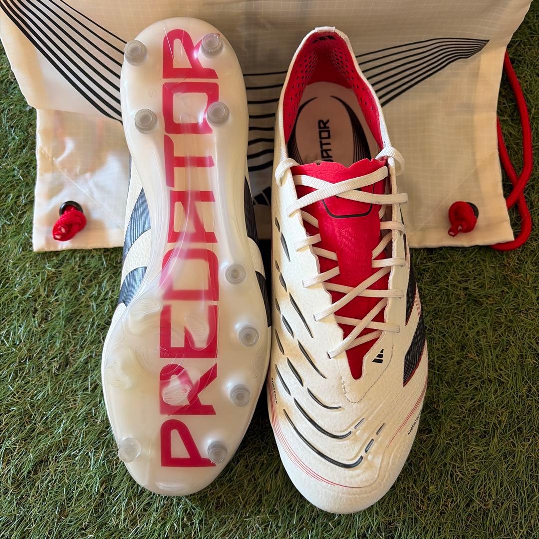 【美品】adidas Predator elite ag 26 ファーストカラー