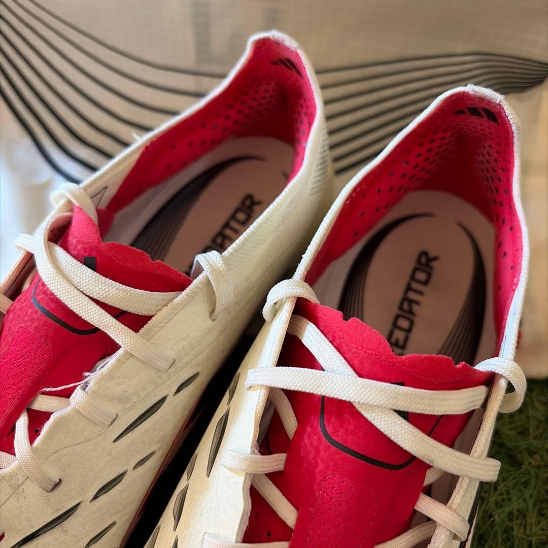 【美品】adidas Predator elite ag 26 ファーストカラー