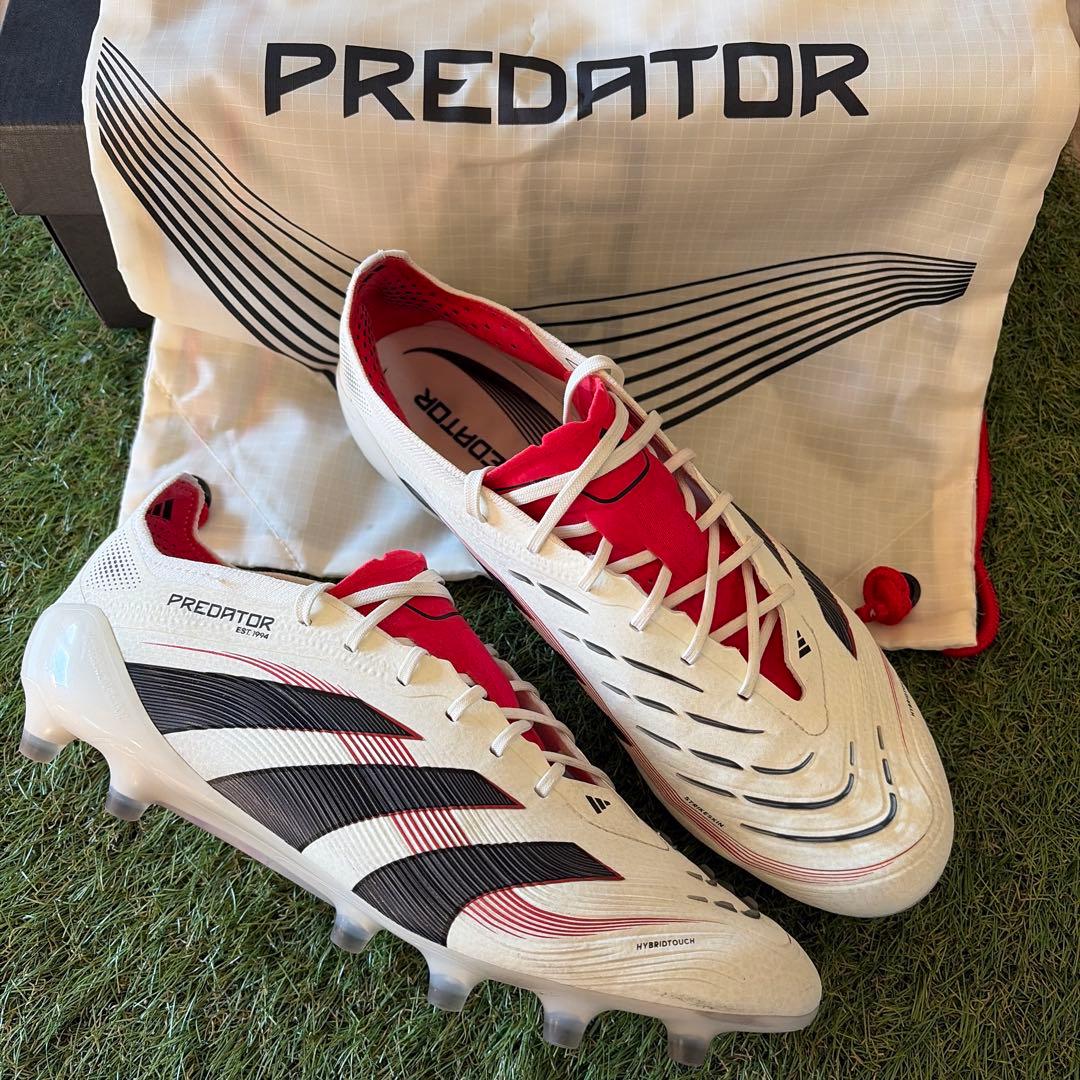 【美品】adidas Predator elite ag 26 ファーストカラー