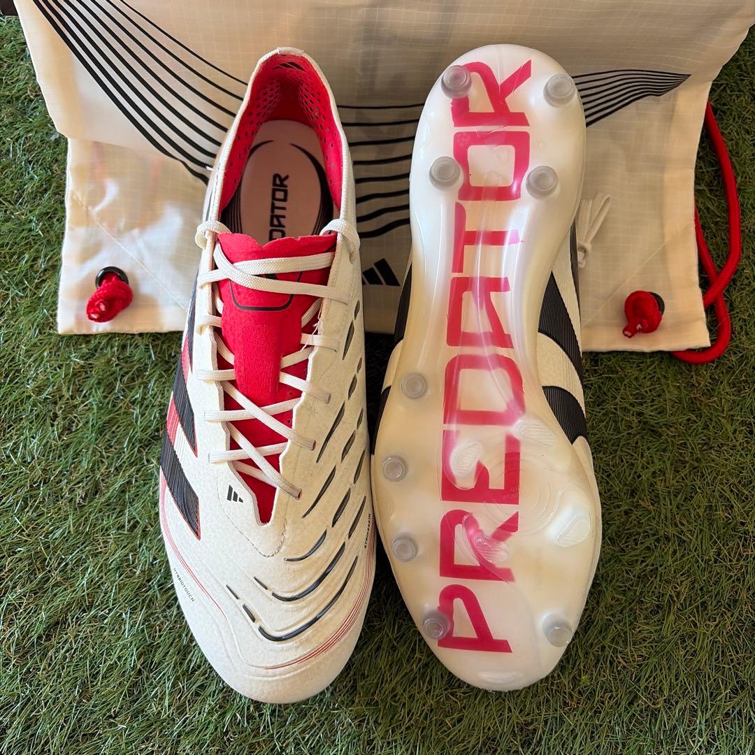 【美品】adidas Predator elite ag 26 ファーストカラー