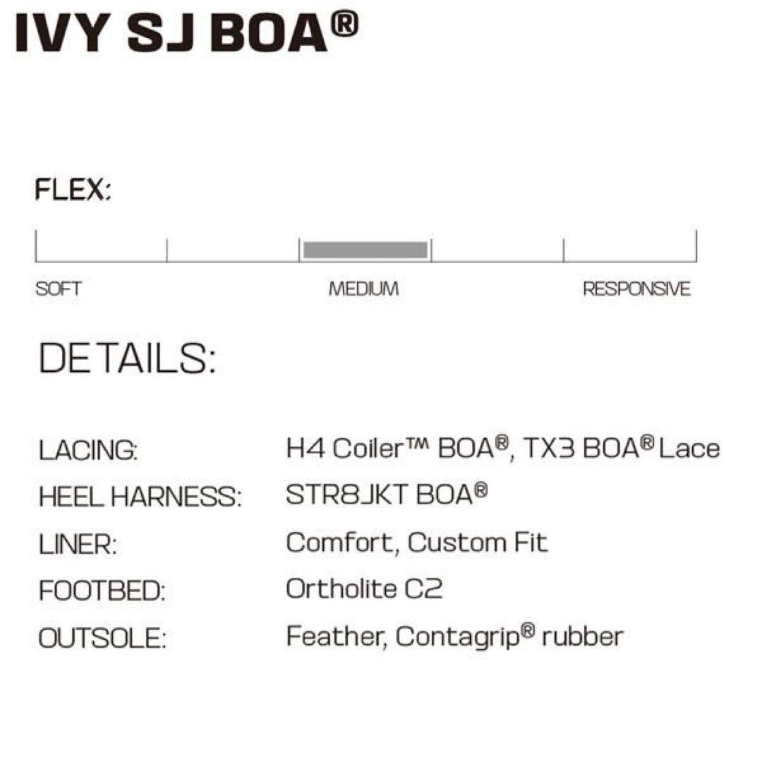 SALOMON サロモン IVY BOA SJ BOAアイビーボア 22.5cm