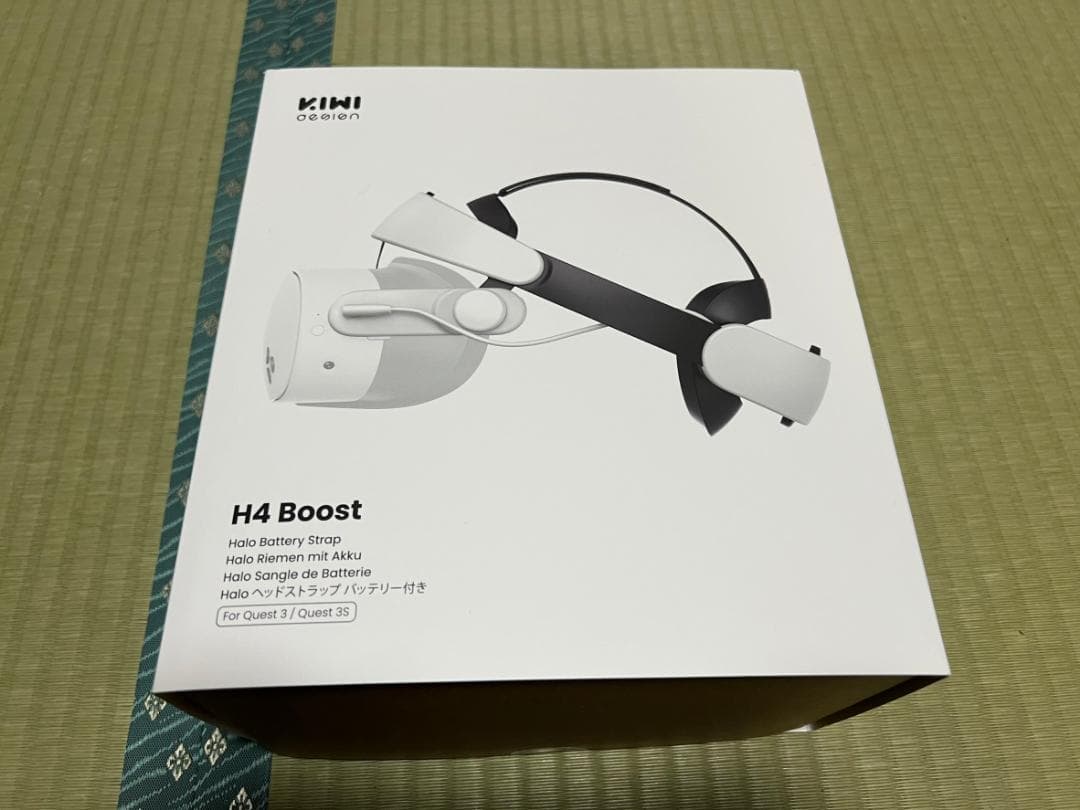 KIWI design H4 Boost Quest 3/3S用ヘッドストラップ