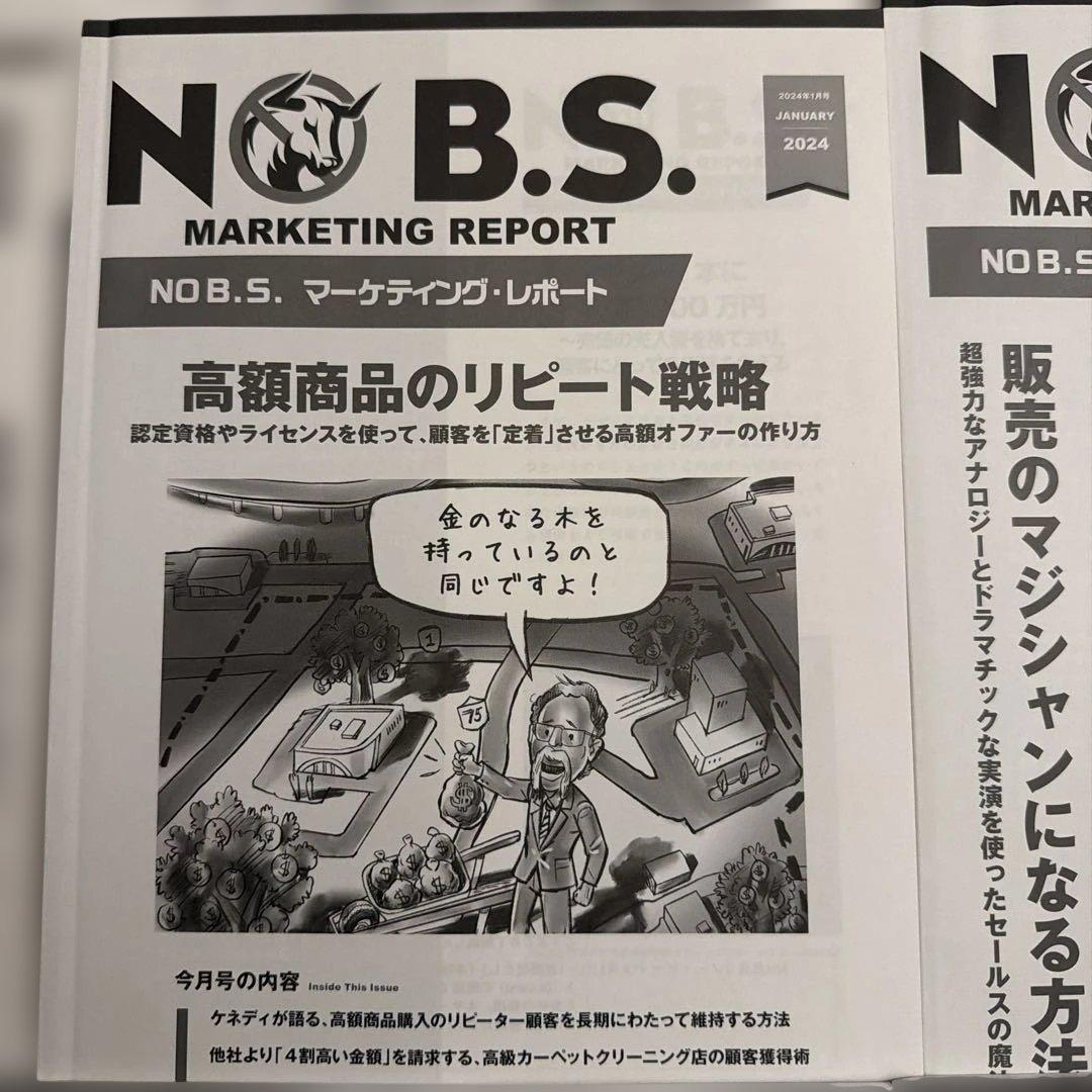 【希少レア】NOB.Sマーケティングレター　ダイレクト出版　ダンケネディ