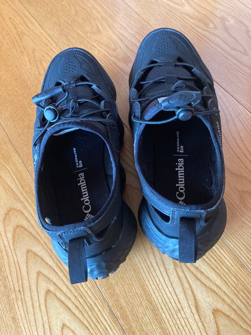 Colombia スライブリバイブシャンダル　ブラック　26cm