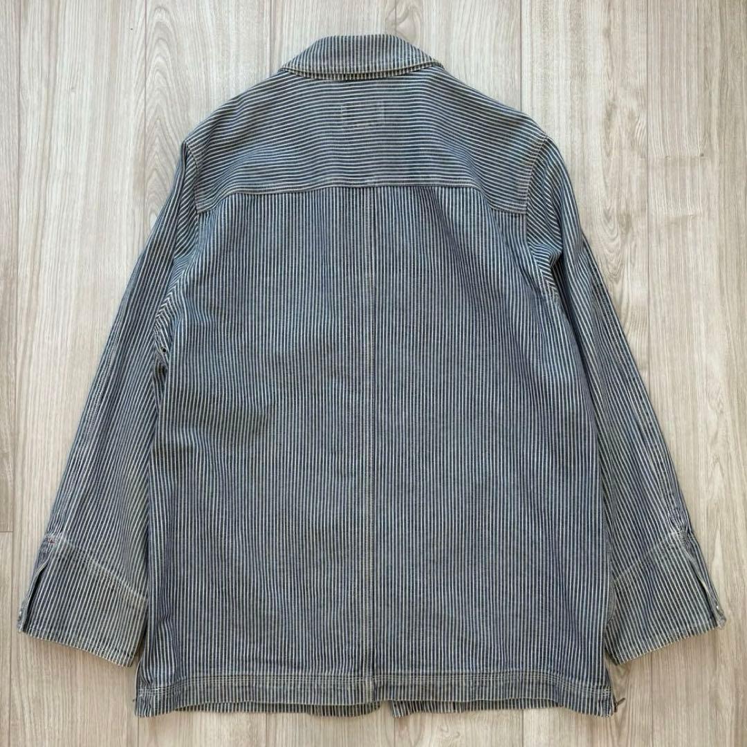 【希少】RALPH LAUREN ファイヤーマンコート ヒッコリー L