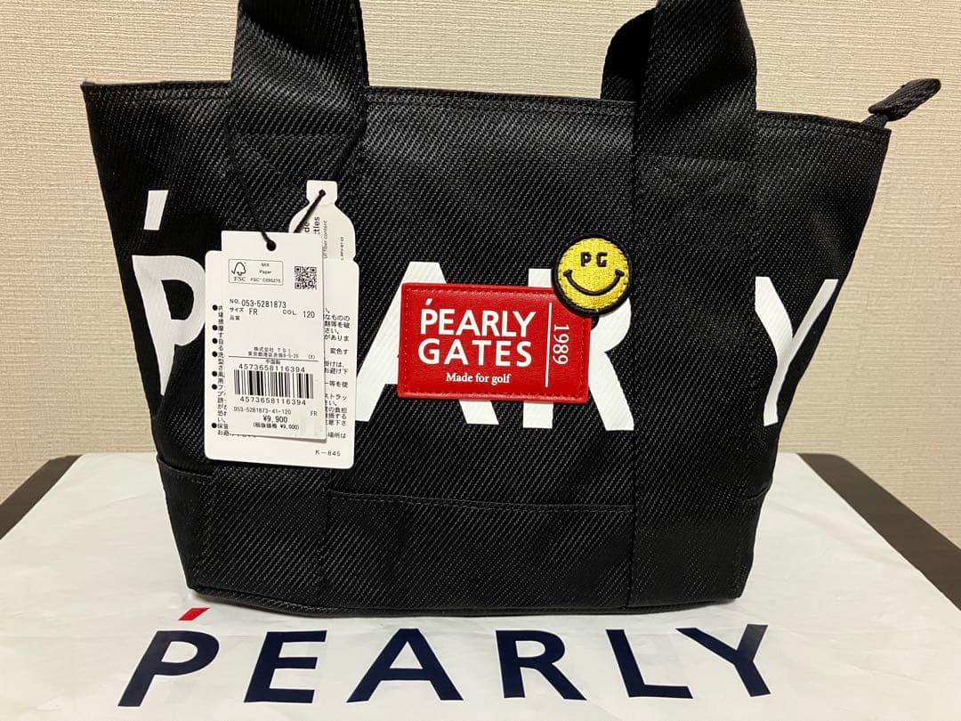 パーリーゲイツ　カートバッグ　2025年モデル　ネイビー　新品未使用