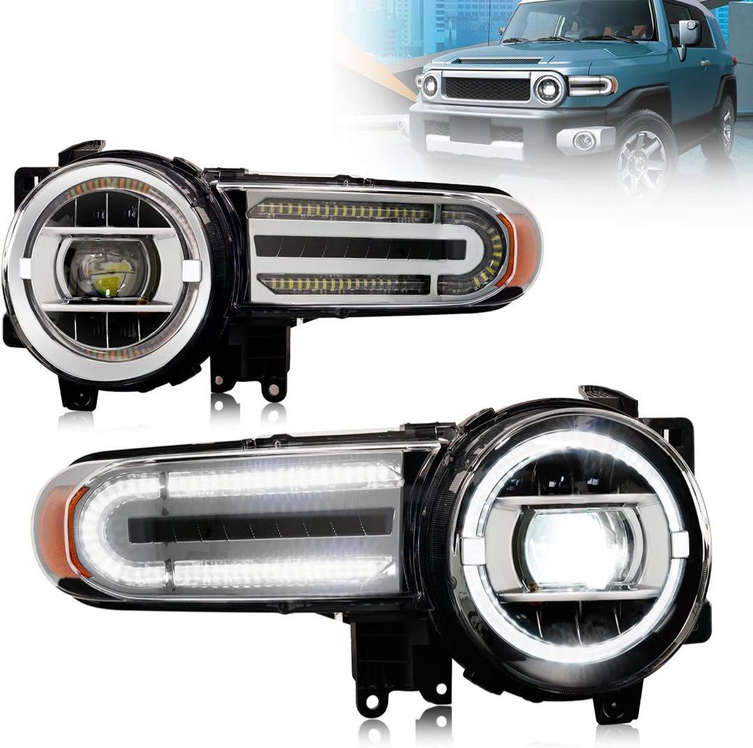 【ジャンク品】FJクルーザー ヘッドライト