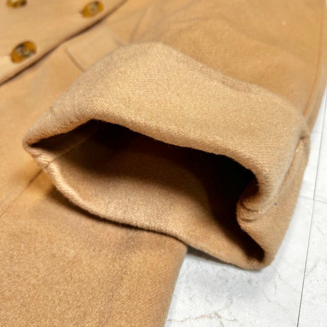 ville d’azur カシミヤ100% 一枚生地　ダブル　ロングコート　XL